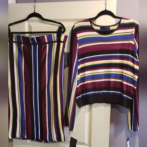 NWT Rachel Roy knit set. Size 1 & 2X